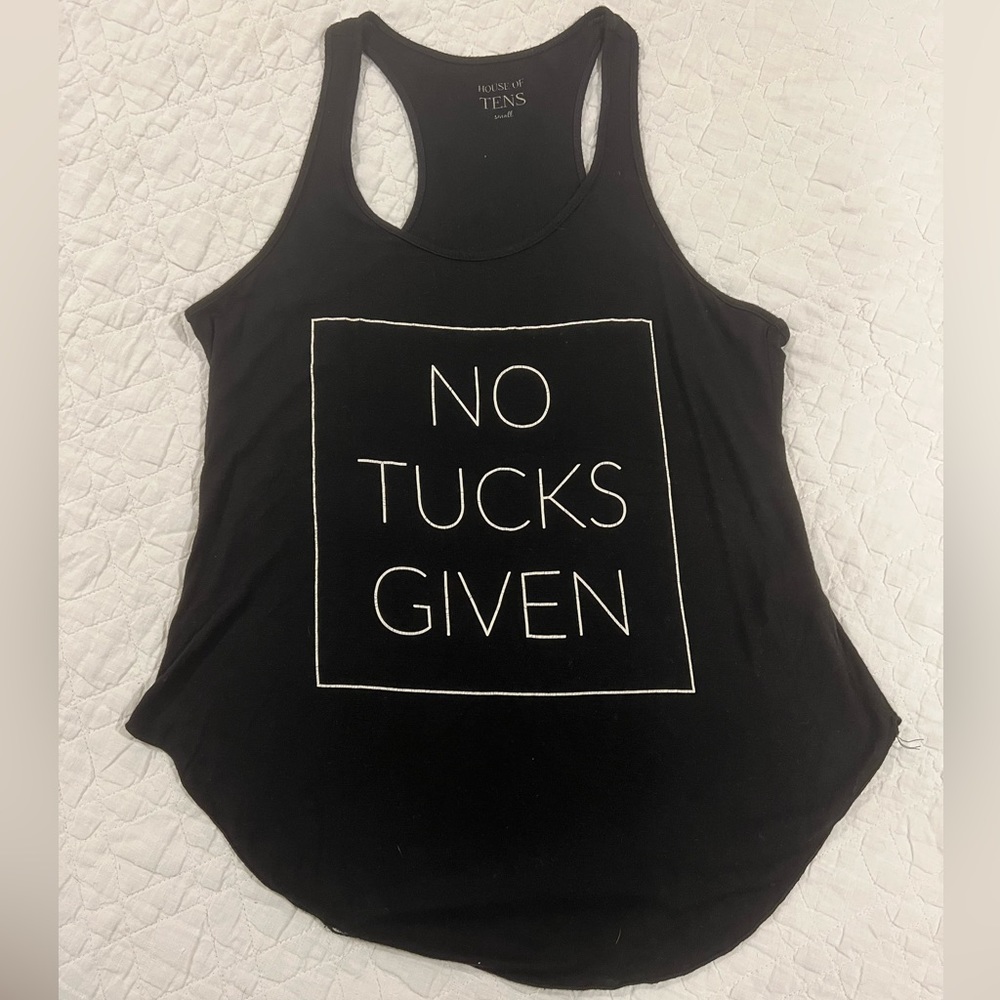 EUC - barre workout tank size small